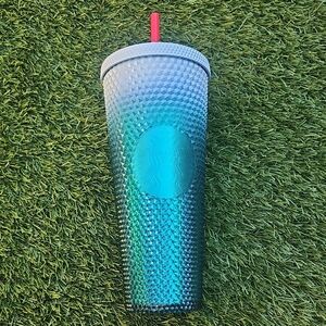 Starbucks Disneyland Christmas Tumbler with Red Straw